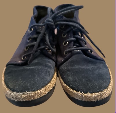 Uggs boys Short Navy suede boots shoes Kids Size k13 UK size US is 1