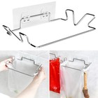 Clean and Hygienic Over Door Plastic Bag Holder for Cupboard Organization