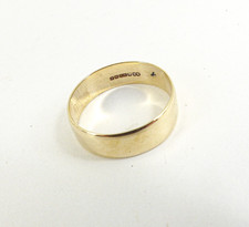 9ct Gold Wedding Ring Band Plain 2.8 grams Hallmarked 6mm Size R  Gift Box