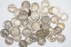 Lot of 60 FULL DATE Buffalo Nickels 1913-1938 PDS Mixed Dates + Mints