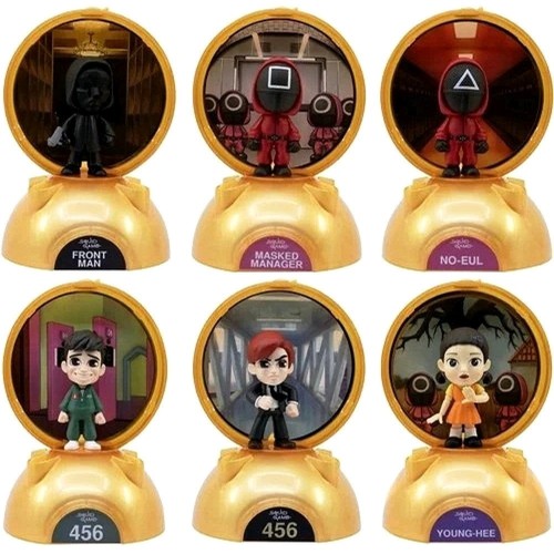 YuMe Squid Game Piggy Bank Capsules Series 1- - Netflix Blindbox - 6 to Collect - Picture 5 of 6