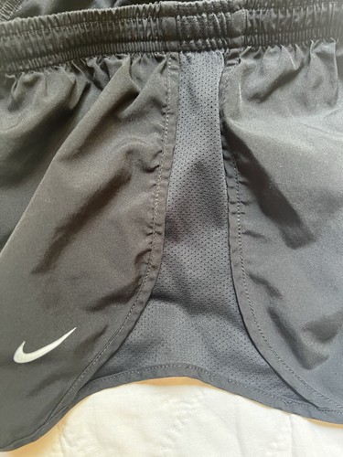 Nike Black Girls Lined Running Shorts Size Large - Picture 3 of 4