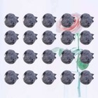 1 Set / 20 Stück Simulierte Fruchtdekoration Künstliche Blaubeer-förmige