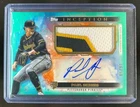 2024 Topps Inception Paul Skenes Auto Patch Cards RC Aqua Rookie #16/50 Pirates