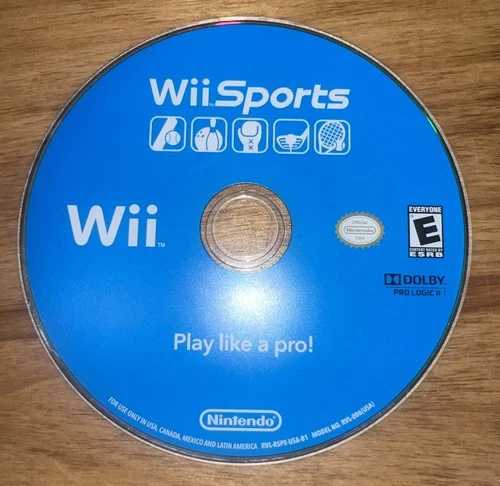 Wii Sports (Nintendo Wii, 2006) Disc Only Tested Working