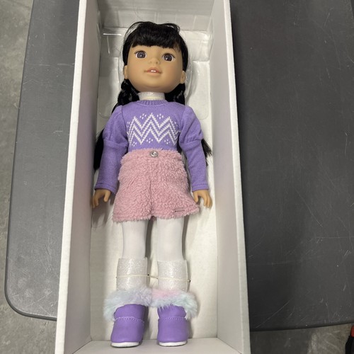 Nueva muñeca American Girl GWYNN TAN Corinne Little Sister WellieWishers 14,5" - Imagen 2 de 3