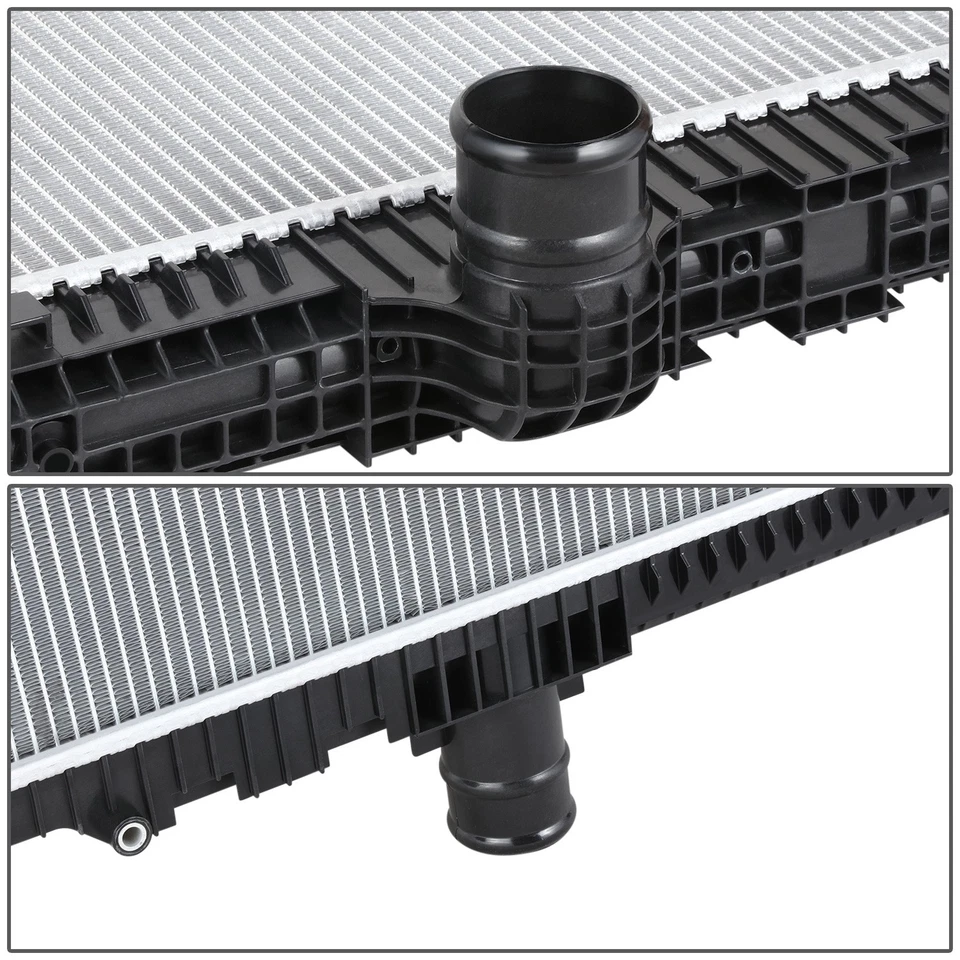 Radiador de 2 filas de aluminio Fit 11-13 Kenworth T170 T270 T370 Peterbilt 325 330 337 Foto 3 de 4