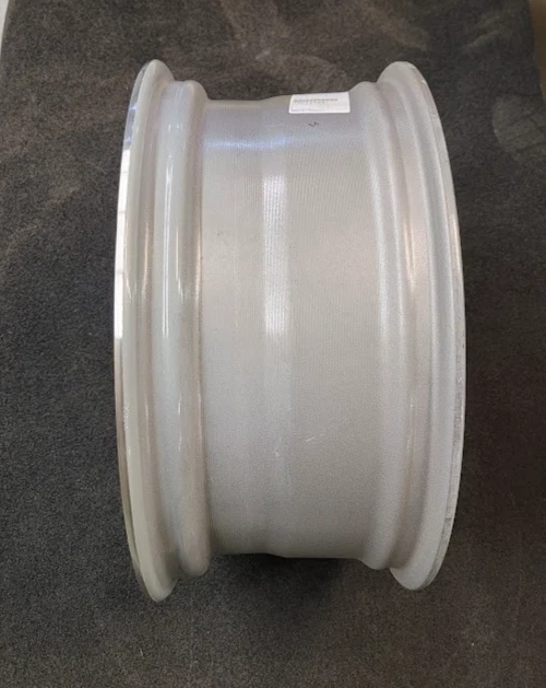 Genesis G80 2018 2019 2020 70938 aluminum OEM wheel rim 18 x 8 CnC Silver - Image 3 of 3