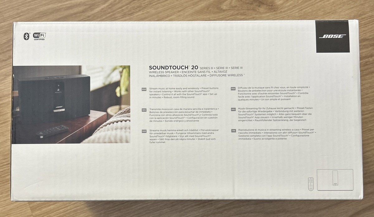 Bose SoundTouch 20 Series III Wireless Music System - Black for