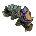 Dragon Figurine Shelf Sitter Renaissance Dark Ages Wizard Hat Buff Design 1998