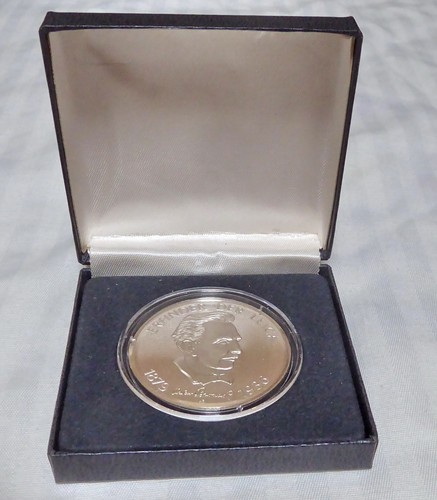 Oskar Barnack Silber Metall ERFINDER DER LEICA 1879 BIS 1936 - Bild 1 von 4