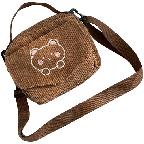 Embroidered Single Shoulder Bag Adorable Messenger Bag Fashion messenger bag - Picture 2 of 12