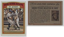 1972 Topps In Action Bob Robertson #430