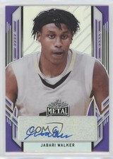 2021-22 Leaf Metal Portrait Auto Purple Rainbow /30 Jabari Walker #PA-JW1 Auto