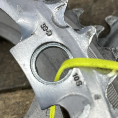 Shimano SG-X Chainring Set 50/39/30T Triple 5-Bolt 130 74 BCD 10