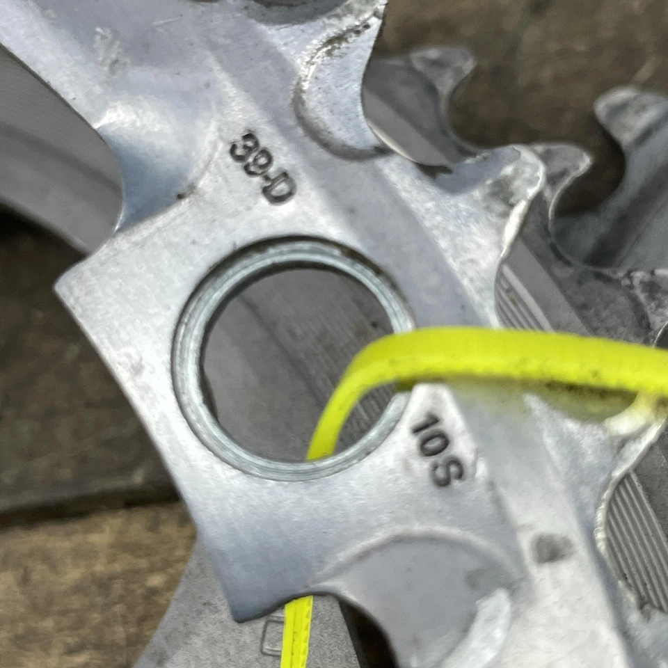 Shimano SG-X Chainring Set 50/39/30T Triple 5-Bolt 130 74 BCD 10-Speed Road - Image 3 of 4