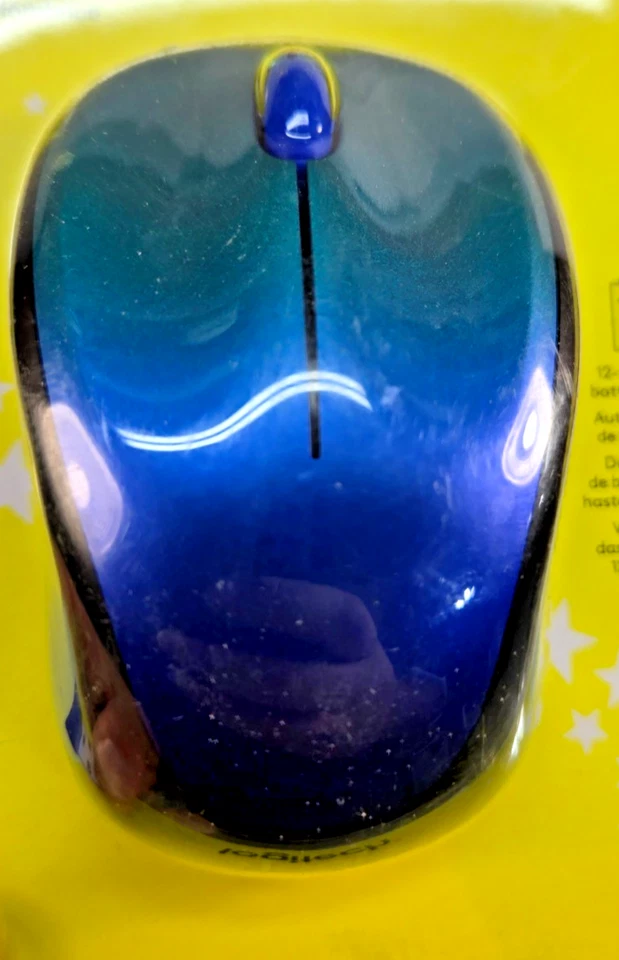 Logitech M317C Wireless Mouse - Blue Aurora - Image 4 of 4