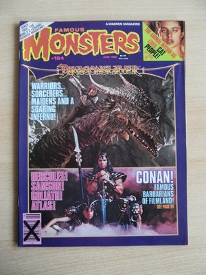 FAMOUS MONSTERS OF FILMLAND, # 184/1982, Horror-Sci-Fi-Magazin aus USA,