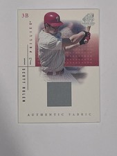 2001 Upper Deck SP Jersey Patch Scott Rolen