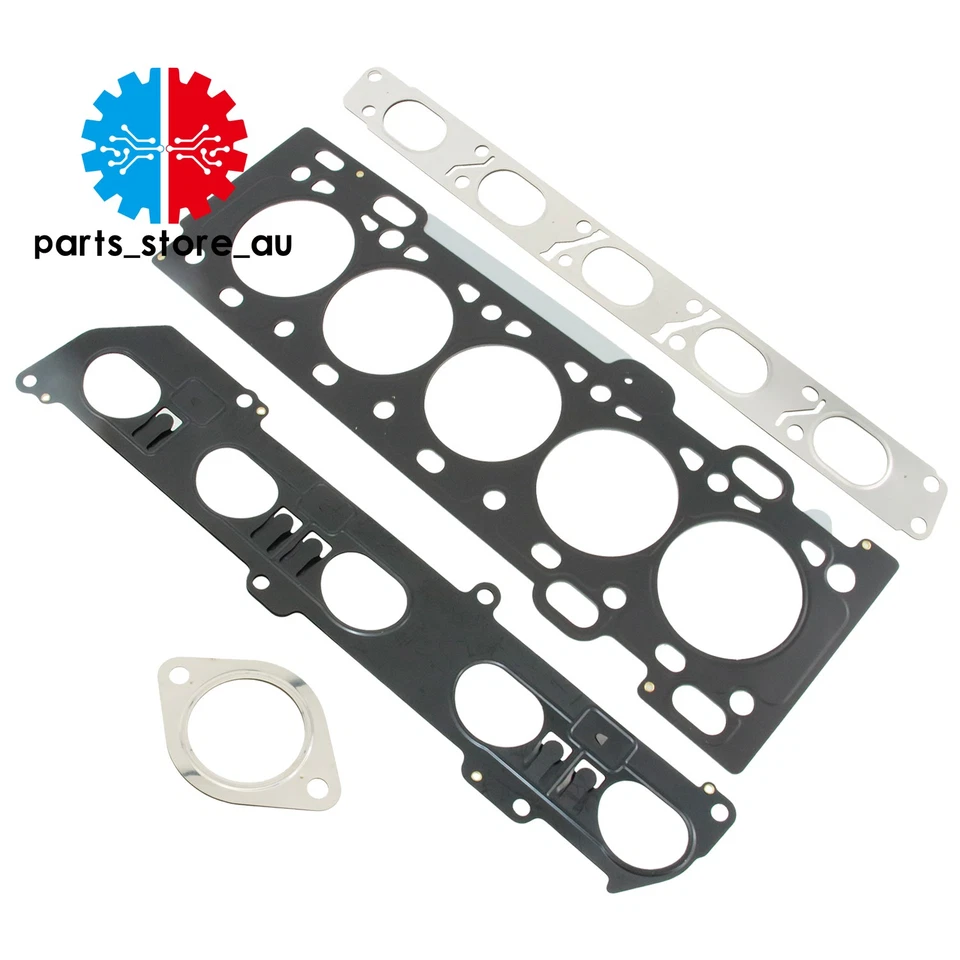 For Volvo C30 S40 S60 V50 C70 2.5L Cylinder Head Gasket & Intake Exhaust Valves - Imagem 2 de 4