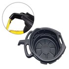 Oil Drain Container Can Tray Waste Engine Oil Collector Leak Large Capacity