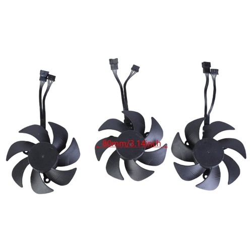 80mm GPU Lüfter Effizient PLA09215S12H für RTX3060 GPU FAN - Bild 8 von 8
