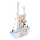  Wall Hanging Decor Mini Boat Model Decoration Decorative Desktop