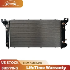 Radiator For 2014-2016 Chevrolet Silverado 1500/GMC Sierra 1500 Yukon XL 5.3 6.2