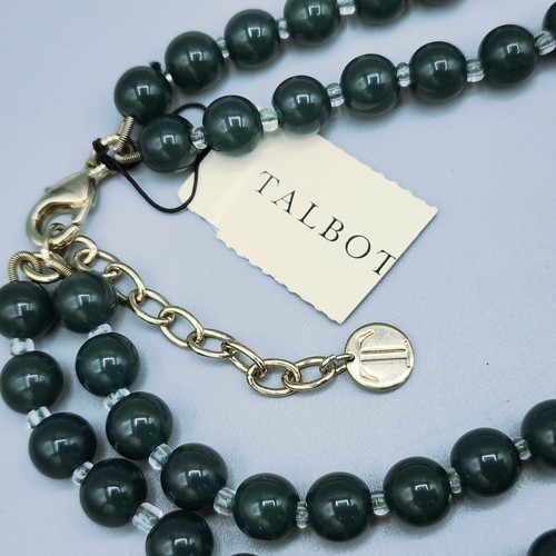 Lote de Joyería de Carrera Effy Talbot Collar Verde Estrás Cadena Pendientes Colgantes - Imagen 2 de 8