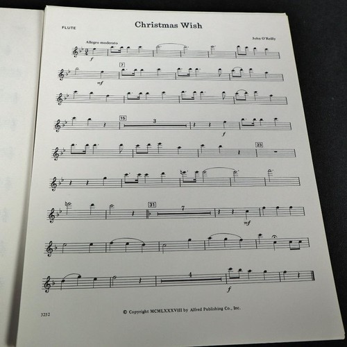Christmas Wish Sheet Music Score Alfred's Contempo Series - Picture 4 of 6