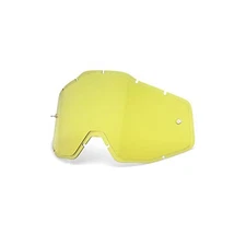 100% Goggle Replacement Lens - Racecraft 1, Accuri 1, Strata 1 Compatible (In...