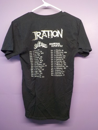 Unisex Black Small Iration 2015 Tales From the Sea Band Tour Concert Shirt Rare - Picture 5 of 8