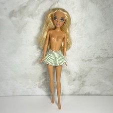2004 My Scene Miami Getaway Barbie Doll With Skirt Only Blonde