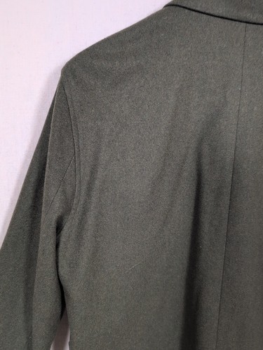 Esprit Vintage grün Mantel Jacke gefüttert Italy Wollmischung Lagenlook Capsule 8 - Bild 12 von 18