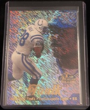 1998 Flair Showcase Marshall Faulk Grace Section 2 Row 1 Seat 24 Colts HOF! 