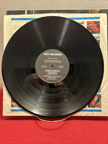 Elton John 33 Rpm Lp (Don’t Shoot Me I’m Only The Piano Player) 1973 MCA 2100 - Picture 21 of 24