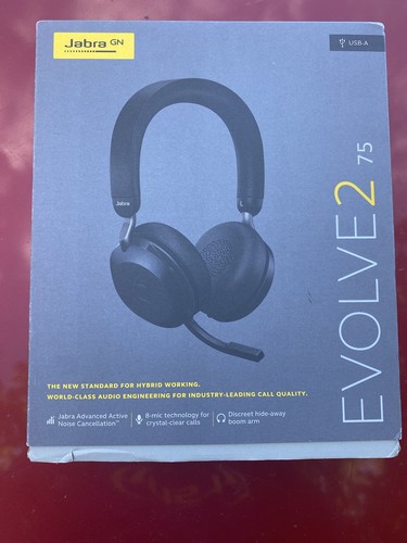 Jabra Evolve2 75 Bluetooth Wireless Headset - 第 1/8 張圖片