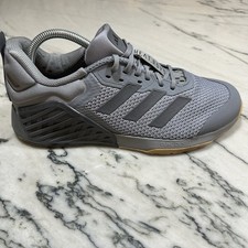 Adidas Dropset 3 Trainer Grey Black ID8627 Men's Size 9 Shoes