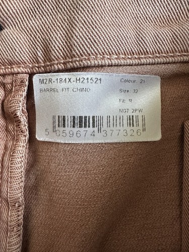 Chino Paul Smith Gents design a botte sbiadito nuovo con etichetta - Foto 8 di 11