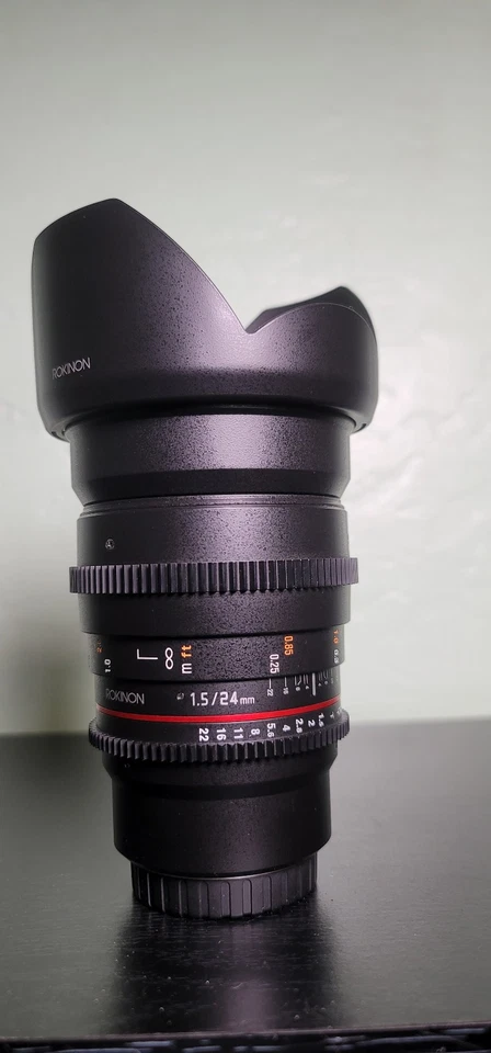 Rokinon 24mm f/1.4 24mm f/1.4 For Lumix MFT-Micro Four Thirds Mount - Image 2 of 4