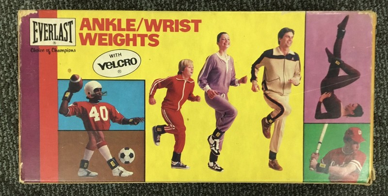 Vintage 1970s Everlast Choice of Champion Ankle Wrist Weight 1pc In Original Box