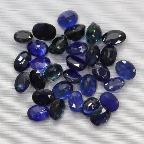 7.63 Cts_OUTSTANDING Lot Collection_100 % Natural EXTREME Blue SAPPHIRE_Srilanka