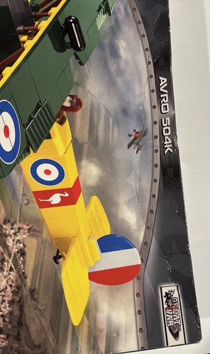 Cobi Avro 504K Jagdflugzeug SET# 2977 WWI, RAF, Bi-Plane 230 Teile - Bild 3 von 6