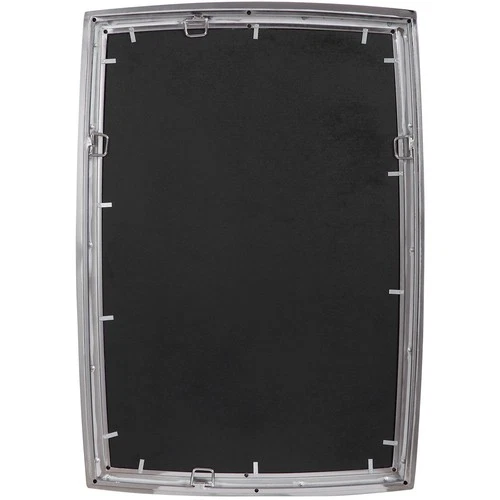 Uttermost 09618 Haskill 34 X 24 inch Brushed Nickel Wall Mirror - Picture 7 of 8