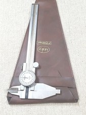 Fowler 52-025-007 Helios Dial Caliper 0-7" Range .001" Graduation w/ Vinyl Pouch