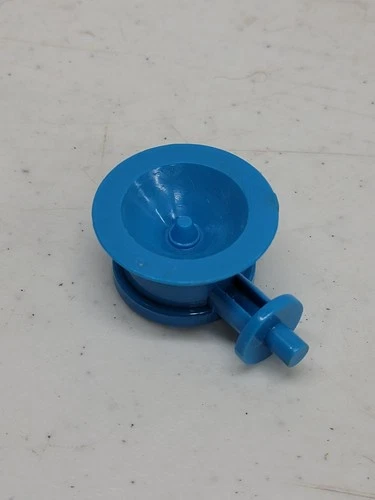 VTG TMNT Sewer Lair RADAR Antenna Elevator Playset Blue Part Control