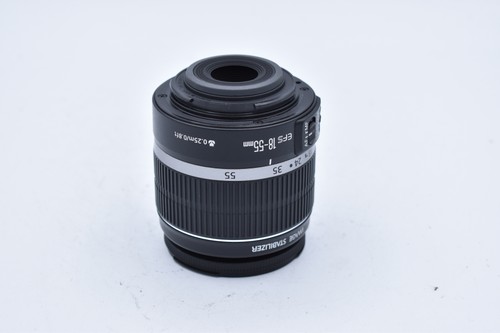 Canon EF-S Objektiv 18–55 mm f/3,5–5,6 IS Autofokus APS-C, schwarz {58}