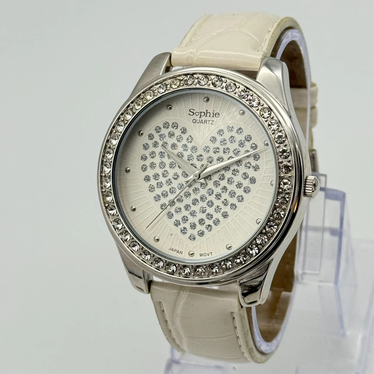 Sophie Black Tiger Face Crystal Accent Watch Sophie Quartz Watch - Etsy main image 2
