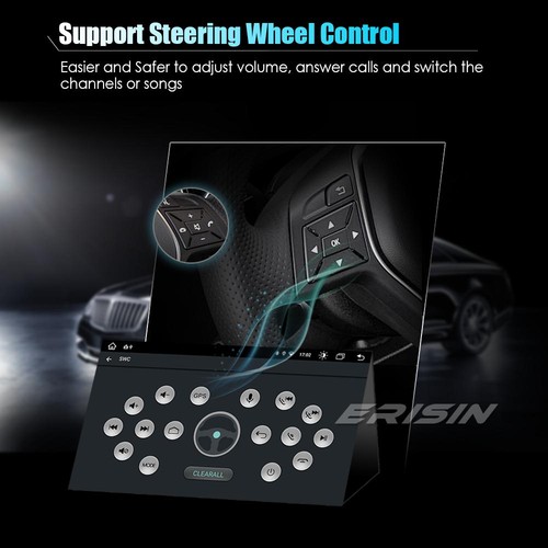 64GB Android 13 Car Radio Sat Nav Wifi for Ford C/S-Max Focus Kuga Galaxy Fiesta - Picture 4 of 24