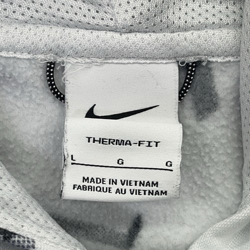Nike Hoodie Boys Large Therma Fit Performance Center Swoosh Letters AOP DD8536 - Picture 7 of 13